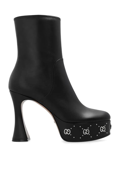 gucci welly boots|Gucci platform boots.